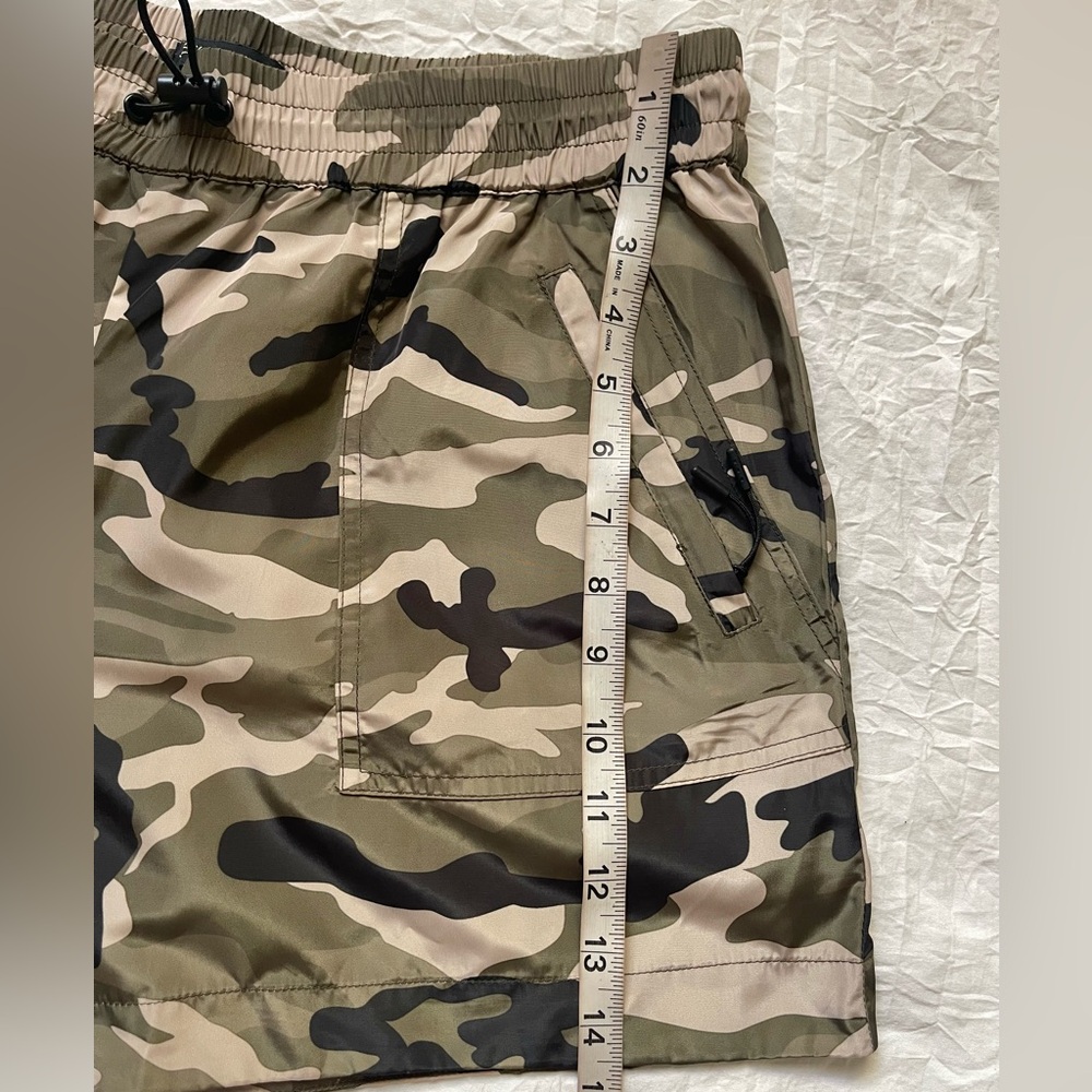 New with tag - Shinestar - military print wind breaker shorts - Picture 11 of 11